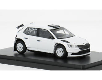 SKODA Fabia III FL Rally2 Evo (2019), white
