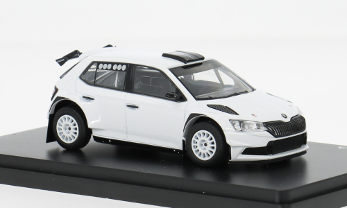 SKODA Fabia III FL Rally2 Evo (2019), white