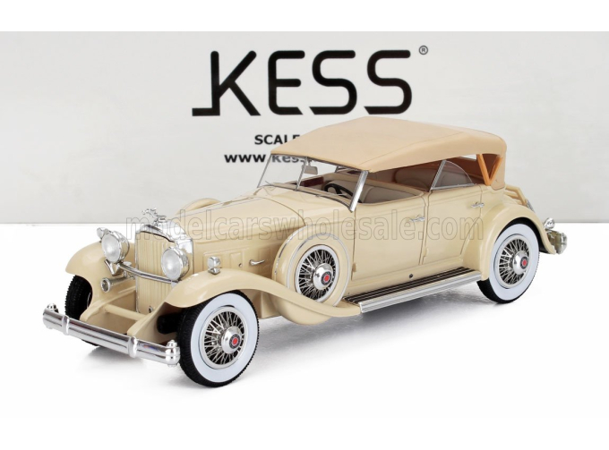 PACKARD 904 CUSTOM DIETRICH DUEL COWL Sport Phaeton Closed (1932), beige