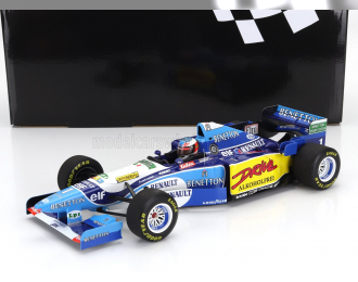 BENETTON F1 B195 Team Mild Seven Renault №1 World Champion Winner French Gp Michael Schumacher (1995), Blue Yellow