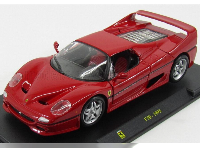 FERRARI F50 (1995) - Con Vetrina - With Showcase, Red