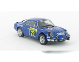 ALPINE A 110 n°22 Rallye d'Italie de 1970, серия Alpine and Renault Sportives 73, синий