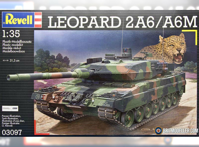 Сборная модель Leopard 2A6 / A6M