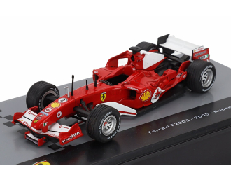 FERRARI F1 F2005 №2 Season (2005) Rubens Barrichello - Con Vetrina - With Showcase, Red