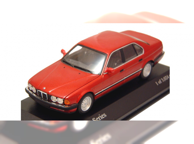 BMW 7-Series (1986), red met