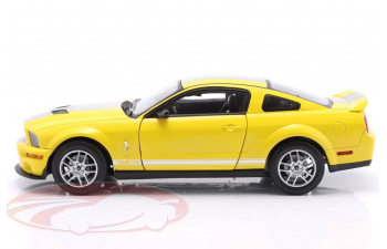 FORD Mustang Shelby GT500 (2007), yellow