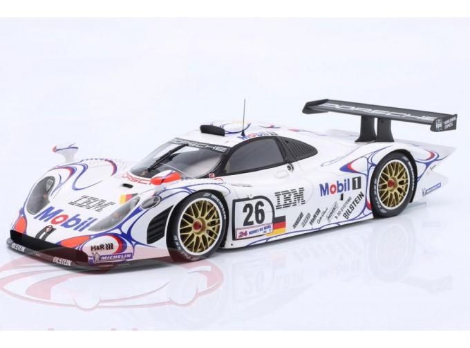 PORSCHE 911 GT1 #26 Winner 24h LeMans Laurent Aiello, Allan McNish, Stéphane Ortelli (1998)