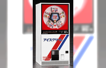Сборная модель миниатюрный торговый автомат Мороженое / NOSTALGIC VENDING MACHINE 