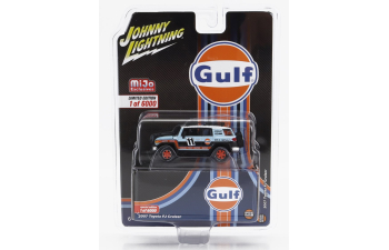 TOYOTA Fj Cruiser N11 Gulf Racing (2007), Light Blue Orange