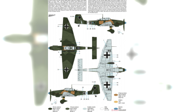 Сборная модель Junkers Ju 87D-3 Stuka ‘Stuka Experten’