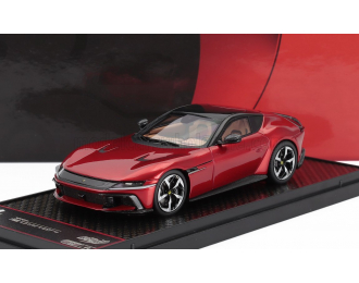 FERRARI 12cilindri V12 830cv Panoramic Roof (2024), Rosso Fuoco - Red Met Black