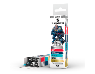 Набор акриловых маркеров PLAYMARKER - Космические рыцари / SPACE KNIGHTS – PLAYMARKER SET
