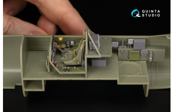 3D Декаль интерьера кабины Vultee Mk.II Vengeance (Dora Wings) (с 3D-печатными деталями)