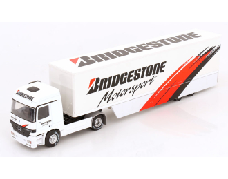 MERCEDES-BENZ Actros Bridgestone Motorsport race transporter with acessories