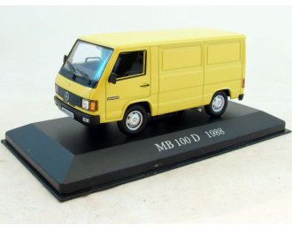 MERCEDES-BENZ MB 100 D (1988), Mercedes-Benz Offizielle Modell-Sammlung 79, yellow