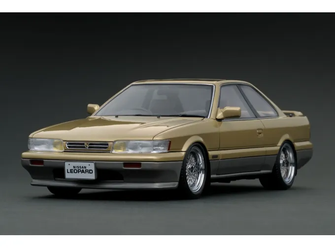 NISSAN Leopard Ultima V30TWINCAM TURBO (F31), gold/silver