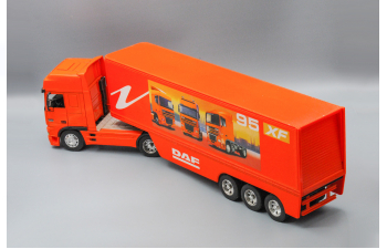 DAF 95XF с полуприцепом, orange