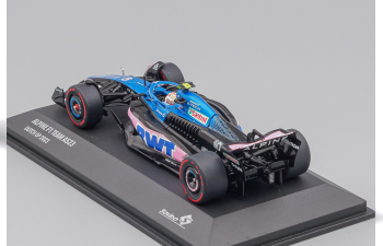 ALPINE F1 A523 Team Bwt Alpine N 10 3rd Dutch Gp (2023) Pierre Gasly, blue / pink