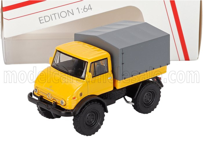 MERCEDES-BENZ Unimog U406 Truck Telonato (1966), Yellow Grey