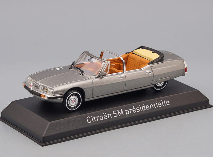 CITROËN SM Presidentielle президента Франции Жоржа Помпиду (1972), silver