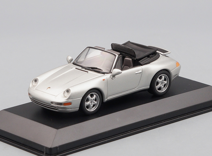 PORSCHE 993 Cabrio, silver