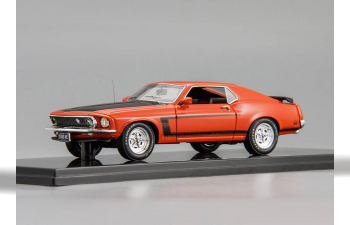 FORD Mustang Boss 302 (1969), calypso coral red