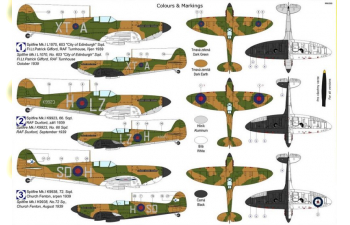 Сборная модель Spitfire Mk.Ia Three Blade Prop