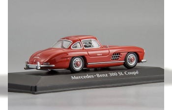 MERCEDES-BENZ 300 SL W198 I (1955), dark red