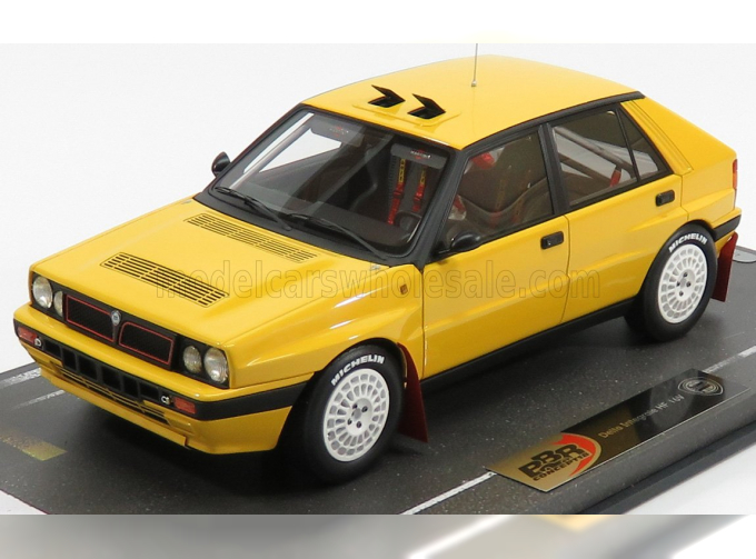 LANCIA Delta Hf Integrale 16v N 0 Base Rally 1989, Yellow