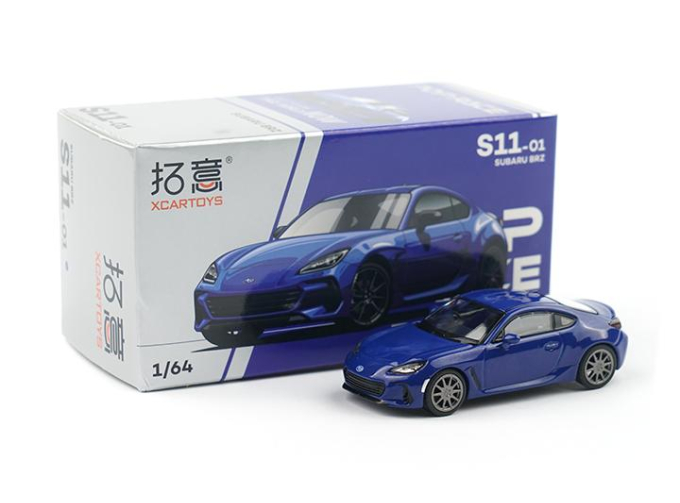 SUBARU BRZ, blue