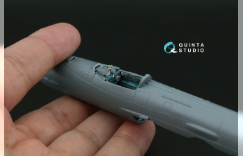 3D Декаль интерьера кабины МиГ-21БИС Поздний (с системой Полет-ОИ) (Eduard) (с 3D-печатными деталями)