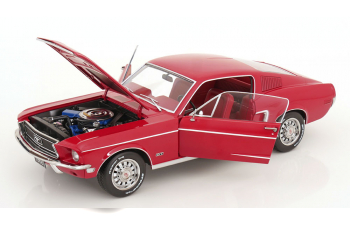 FORD Mustang GT Fastback (1968), red