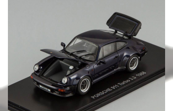 PORSCHE 911 Turbo 3.3 (1988), dark blue