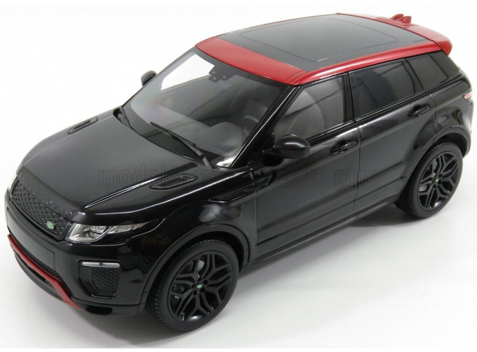 LAND ROVER RANGE EVOQUE 4-DOOR HSE DYNAMIC LUX (2014), SANTORINI BLACK MET RED