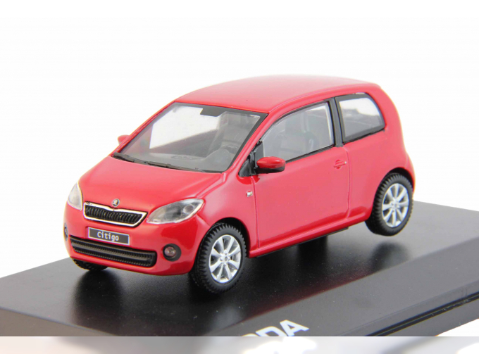 SKODA Citigo 3D (2012), red tornado uni