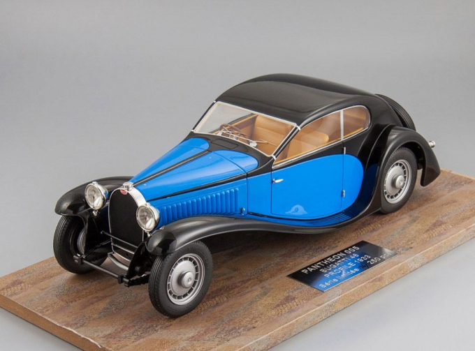 BUGATTI Type 46 Profile (1933), blue / black