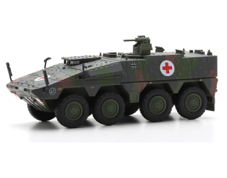 GTK Boxer wheeled armored vehicle "Bundeswehr medic unit", camouflage