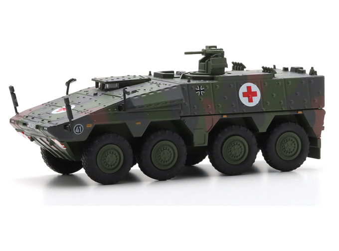 GTK Boxer wheeled armored vehicle "Bundeswehr medic unit", camouflage