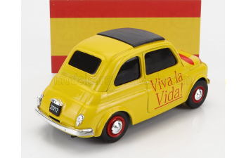 FIAT 500 Hasta La Vista - Viva La Vida, Yellow Red