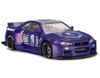 NISSAN Skyline GT-R (R34) KAIDO RACING FACTORY V2, purple