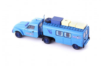 Citroen Acadiane "Gauloises Truckente", blue, France, 1981