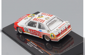 BMW M3 (E30) #59 "Bastos" Vermeersch - Fontanesi - Micangeli WTCC 24h Spa 1987, white / red