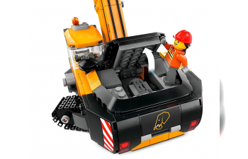 AMMANN Lego City - Escavatore Cingolato - Excavator Hydraulic (2015), Yellow Black