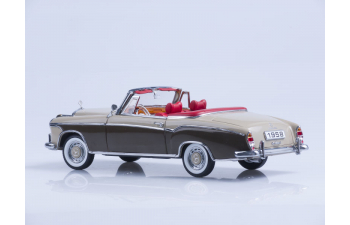 MERCEDES-BENZ 220 SE Cabriolet (1958), light beige / mid-brown