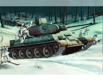 Сборная модель Танк Т-34/76 мод. 1942 г.