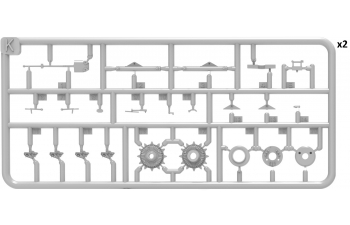 Сборная модель STEYR Гусеничный тягач «Восток» / Rso/01 