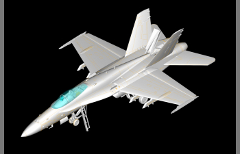 Сборная модель Самолет F-18A HORNET