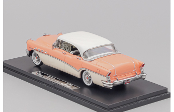 BUICK Roadmaster Riviera 4-Door Hardtop (1956), rose / white