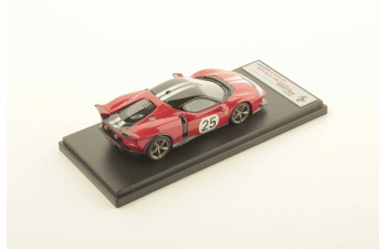 FERRARI 849 Testarossa №25 Assetto Fiorano (2025), Rosso Fiammante - Red White