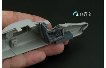 3D Декаль интерьера кабины Ка-50 (черные панели) (HobbyBoss/ARK) (с 3D-печатными деталями)